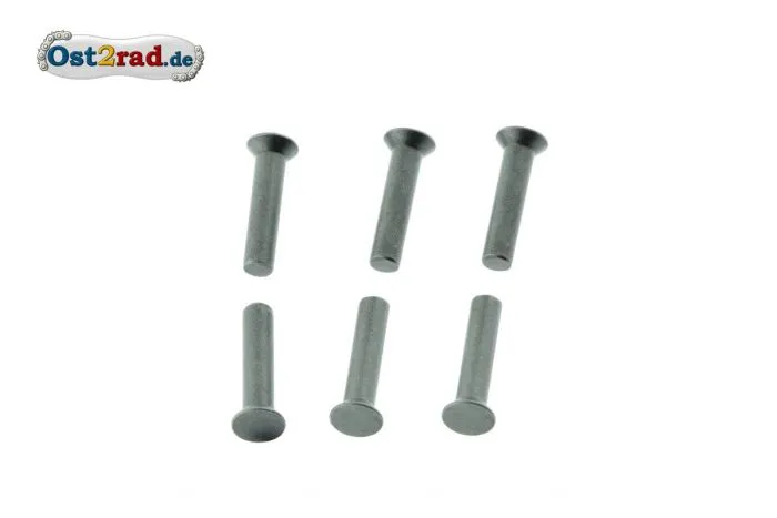 Set countersunk rivet 4x18 for clutch spocket MZ ES, TS, ETZ 125, 150