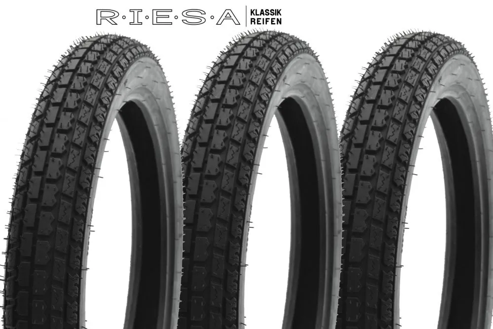 3x Reifen für Simson Duo, Riesa Originalprofil 2,75-16 3x Reifen für Simson Duo, Riesa Originalprofil 2,75-16