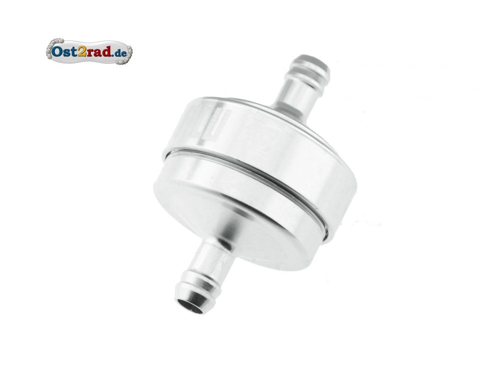 FILU Leitungsfilter Alu SILBER-MATT für Benzinschlauch 5mm FILU Leitungsfilter Alu SILBER-MATT für Benzinschlauch 5mm