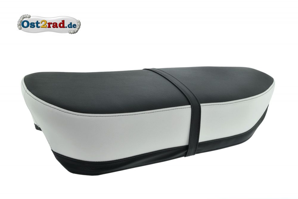 Sitzbank SCHWARZ-WEISS Jawa CZ 125 - 350 Panelka gerade Sitzbank SCHWARZ-WEISS Jawa CZ 125 - 350 Panelka gerade