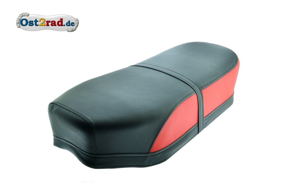 Sitzbank schwarz-rot Jawa CZ 125 - 350 Panelka gerade Sitzbank schwarz-rot Jawa CZ 125 - 350 Panelka gerade