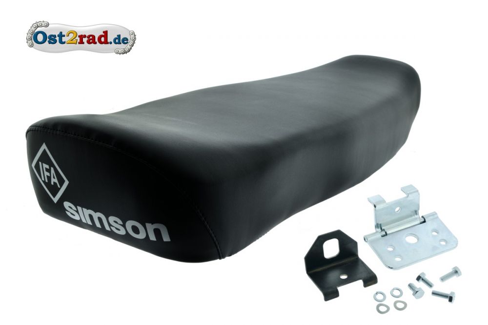 Sitzbank SIMSON Schwalbe KR51/2 mit Befestigungsmaterial Sitzbank SIMSON Schwalbe KR51/2 mit Befestigungsmaterial