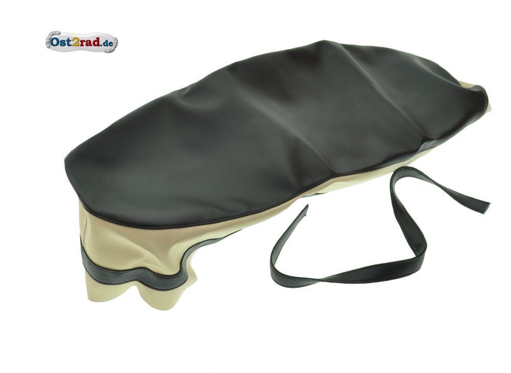 Sitzbezug CZ Cezeta 501 502 beige-schwarz Sitzbezug CZ Cezeta 501 502 beige-schwarz