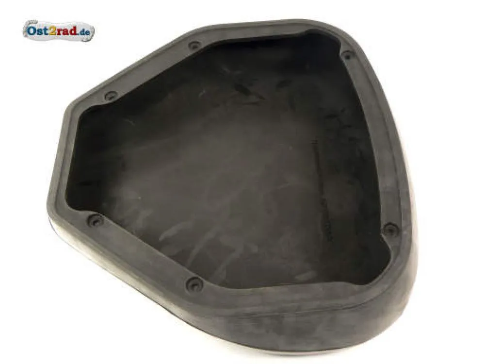 Black seat cover for single seat MZ TS 250, 250 / 1 NVA Black seat cover for single seat MZ TS 250, 250 / 1 NVA