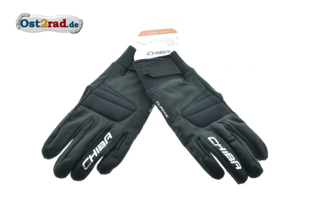 Winterhandschuhe Softshell CHIBA Classic schwarz Winterhandschuhe Softshell CHIBA Classic schwarz
