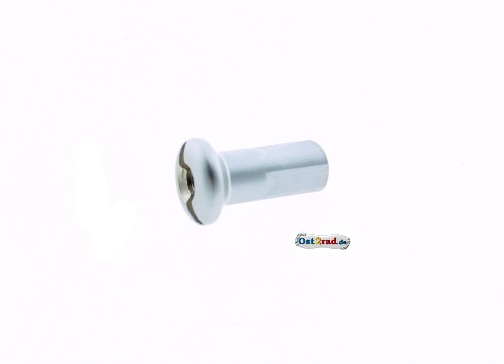 Nippel für Speiche M4 matt verzinkt , Länge 16mm