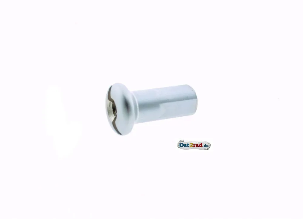 Nippel für Speiche M4 matt verzinkt , Länge 16mm Nippel für Speiche M4 matt verzinkt , Länge 16mm