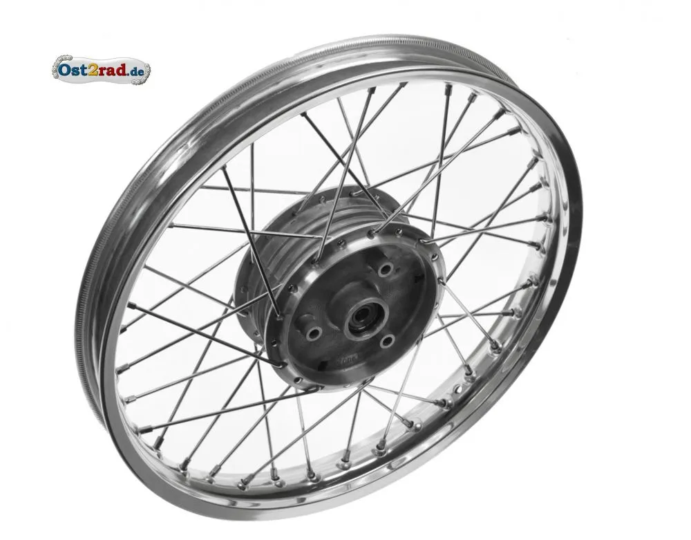 Speichenrad 1,60x16 Zoll Felge ALU Speichen CHROM KR S50 S51 SR4- S53 Speichenrad 1,60x16 Zoll Felge ALU Speichen CHROM KR S50 S51 SR4- S53