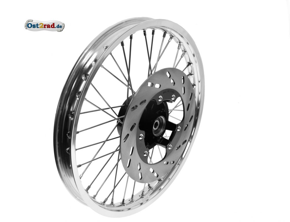 Speichenrad komplett Scheibenbremse ETZ 125 150 250 251 Alu - Edelstahl Speichenrad komplett Scheibenbremse ETZ 125 150 250 251 Alu - Edelstahl
