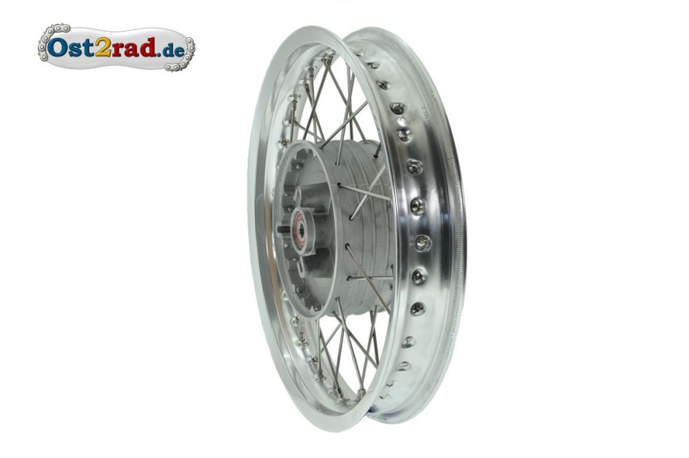 Speichenrad hinten komplett für MZ TS250/0 250/1 Alu - Edelstahl Speichenrad hinten komplett für MZ TS250/0 250/1 Alu - Edelstahl