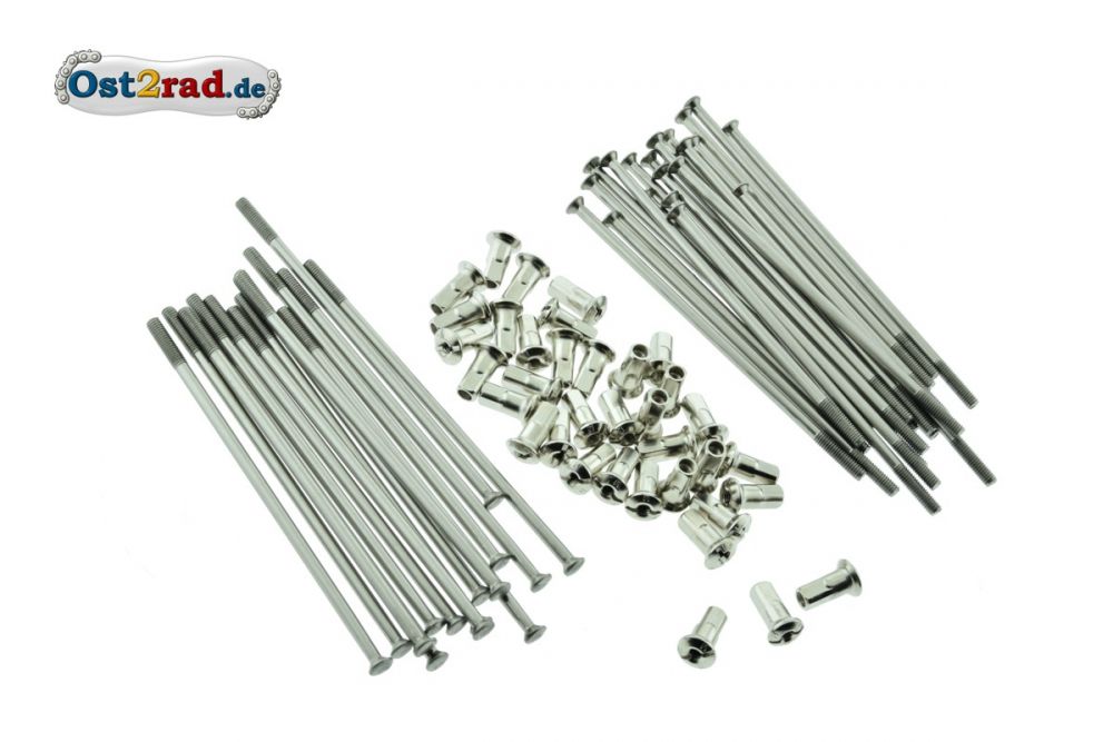 Speichensatz für JAWA große Nabe 110mm EDELSTAHL Speichensatz für JAWA große Nabe 110mm EDELSTAHL