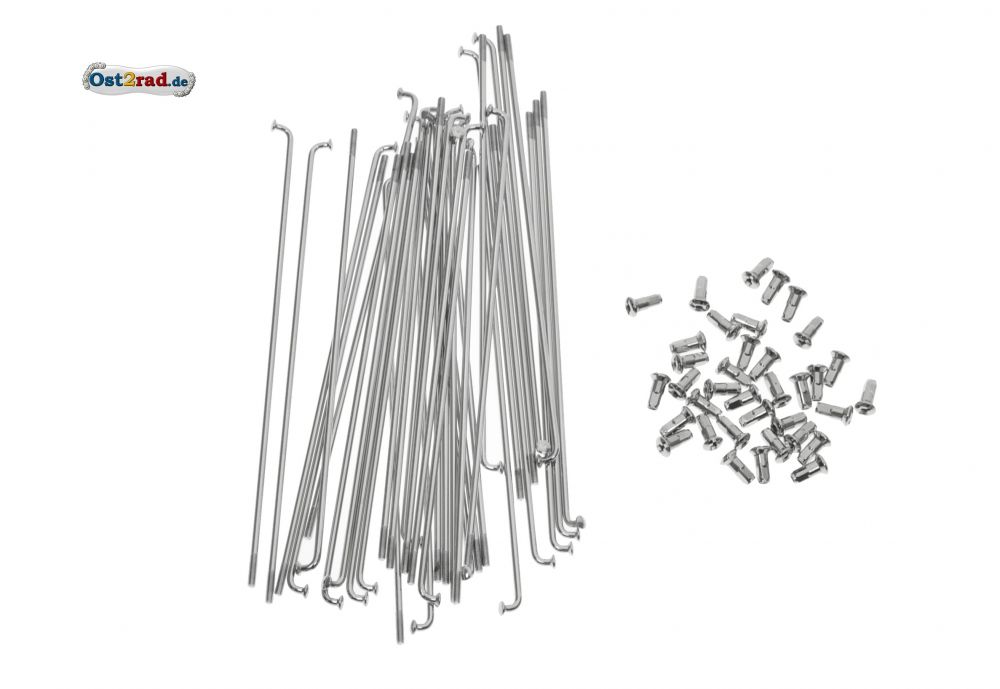 Speichensatz EDELSTAHL für 19" Scheibenbremse S53 S83OR Speichensatz EDELSTAHL für 19" Scheibenbremse S53 S83OR