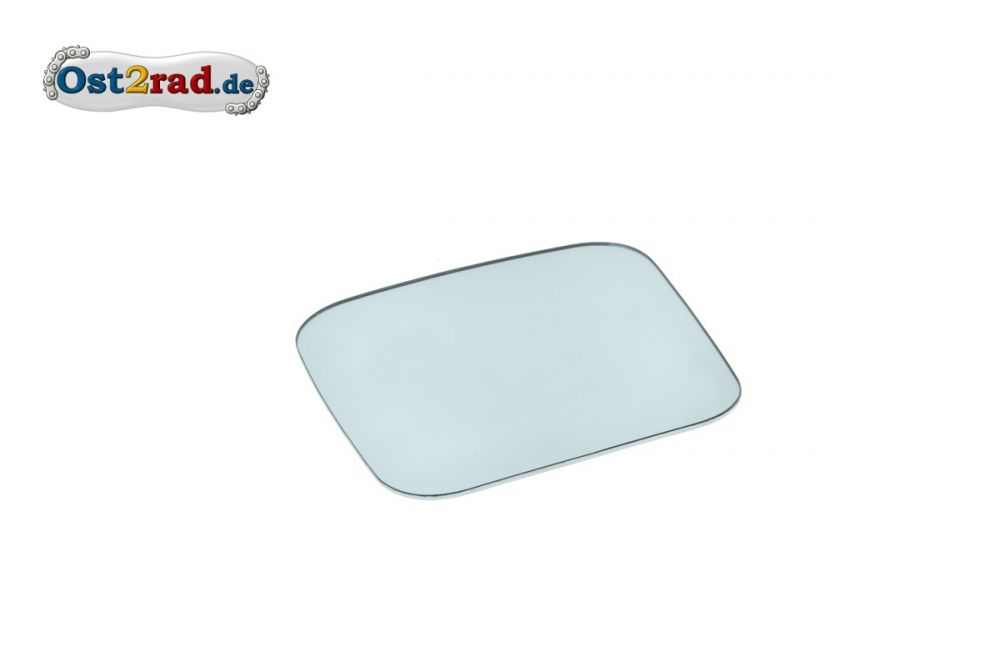 Spiegelglas eckig 10x10 S50 S51 SR50 Spiegelglas eckig 10x10 S50 S51 SR50