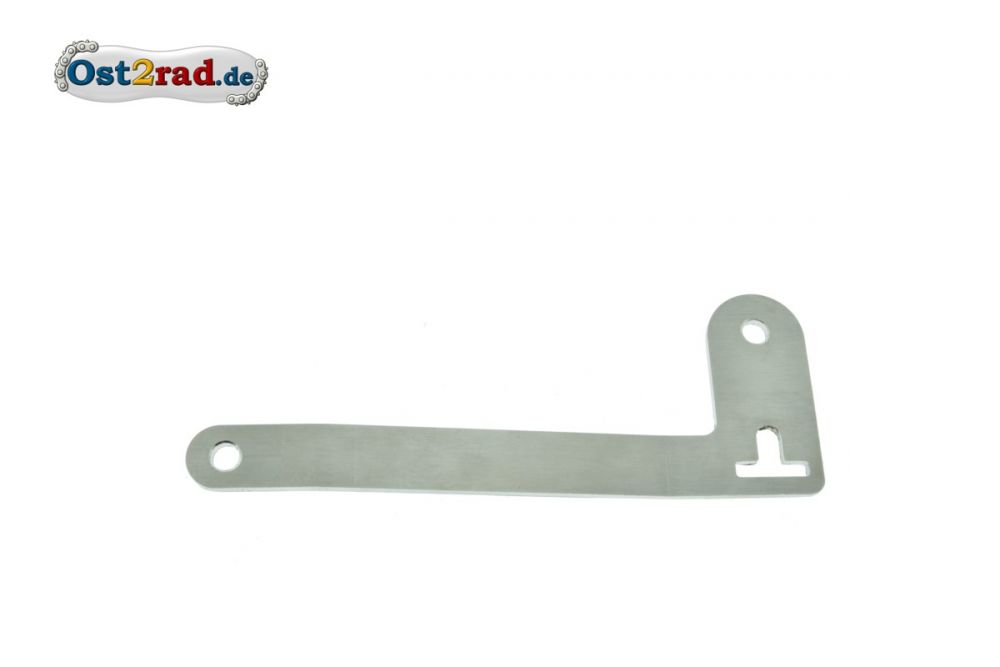 Sportauspuff Halter Edelstahl für Simson S51, S50 Sportauspuff Halter Edelstahl für Simson S51, S50
