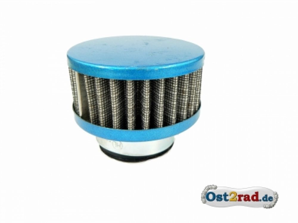 Air Filter 26-38mm light blue, flat