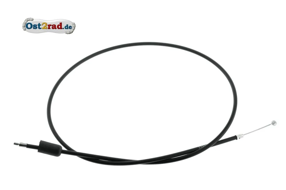 Bowdenzug Gas SCHWARZ ETS125 150 250 2 TEILIGES KOPFSTÜCK FLACH Bowdenzug Gas SCHWARZ ETS125 150 250 2 TEILIGES KOPFSTÜCK FLACH