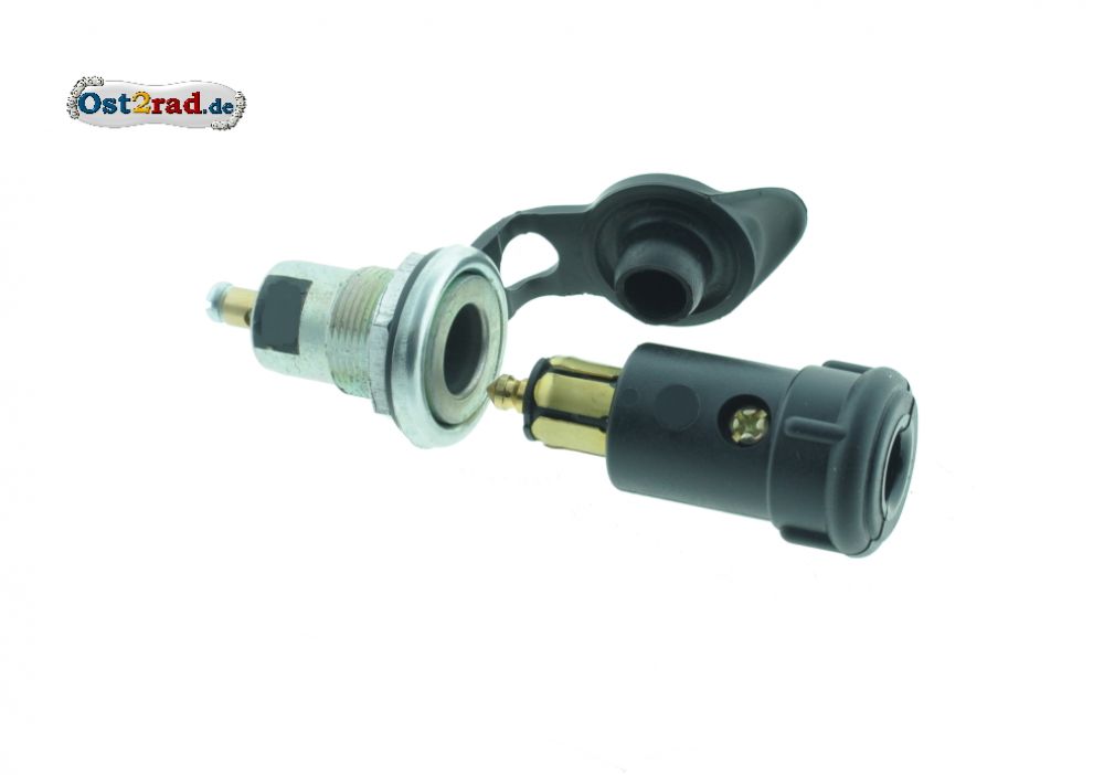 Einbausteckdose mit Stecker Seitenwagenanschluß SIMSON AWO -S 425 Oldtimer universal Einbausteckdose mit Stecker Seitenwagenanschluß SIMSON AWO -S 425 Oldtimer universal