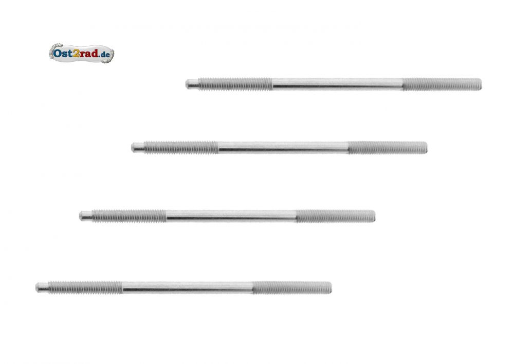 Satz Stehbolzen Zylinder S51 S53 SR50 KR51/2 M6x126 mm Satz Stehbolzen Zylinder S51 S53 SR50 KR51/2 M6x126 mm