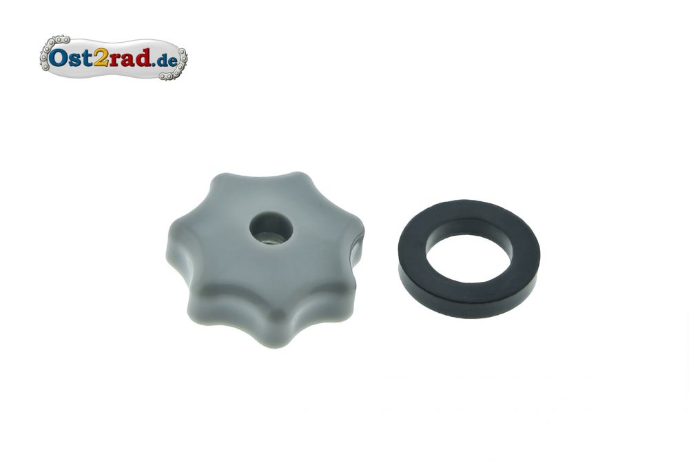 Sterngriffmutter GRAU SR50 SR80 KR51 SR4/ Sterngriffmutter GRAU SR50 SR80 KR51 SR4/