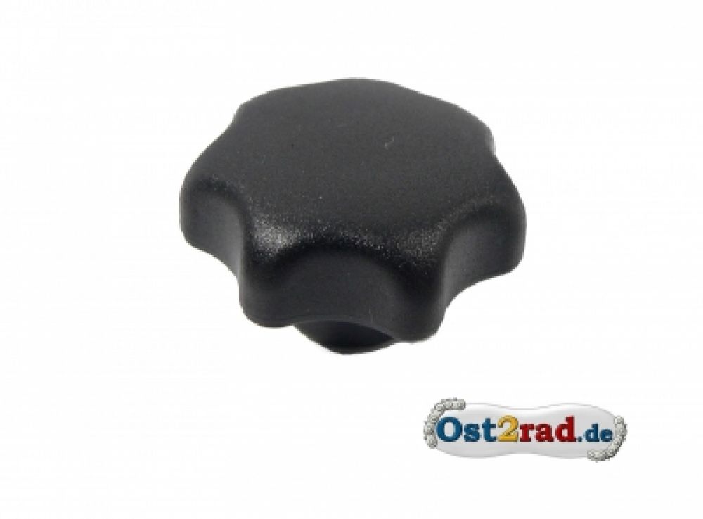 Sterngriffmutter schwarz für SIMSON Vogelserie und SR50 Sterngriffmutter schwarz für SIMSON Vogelserie und SR50