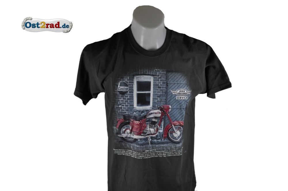 T-Shirt JAWA Service 353 grau T-Shirt JAWA Service 353 grau