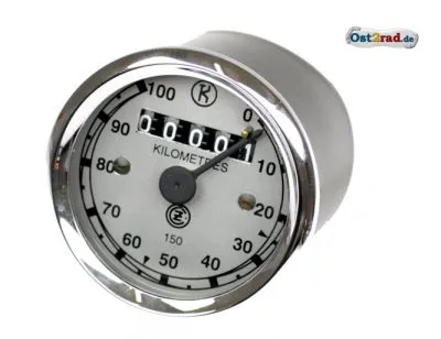 Tachometer rund 100 km/h CZ 125 150 C