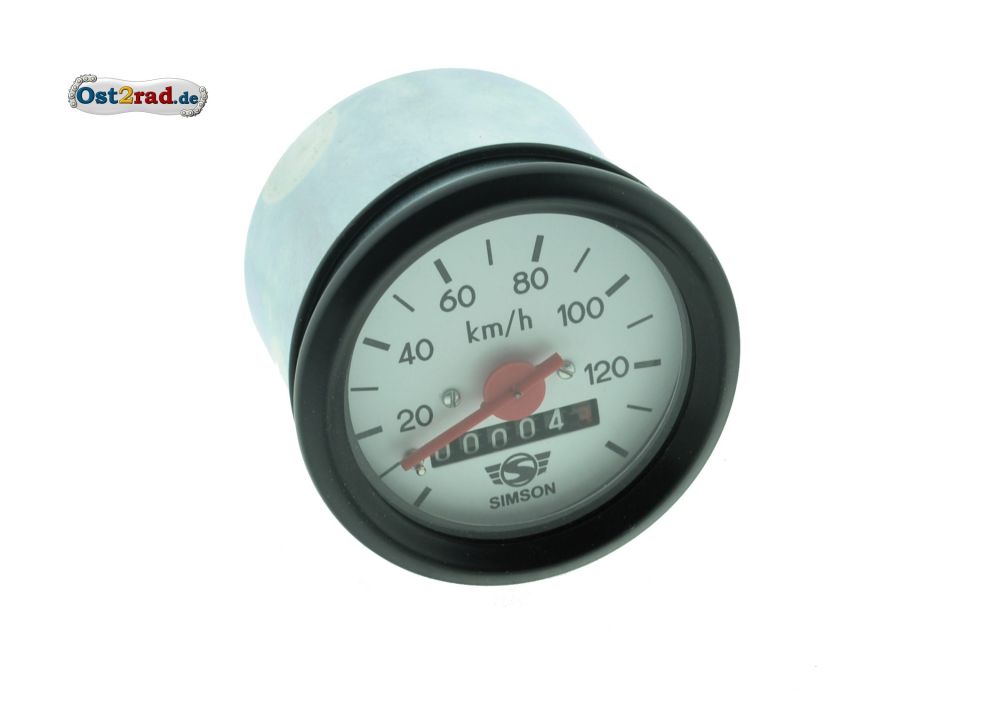 Tacho mit Simson Logo 140 km/h 60mm S53 S51 Tacho mit Simson Logo 140 km/h 60mm S53 S51