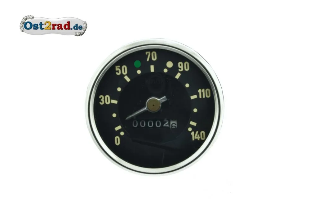 Tachometer rund passend für MZ ES 125 150 175 250 300, 12V Tachometer rund passend für MZ ES 125 150 175 250 300, 12V