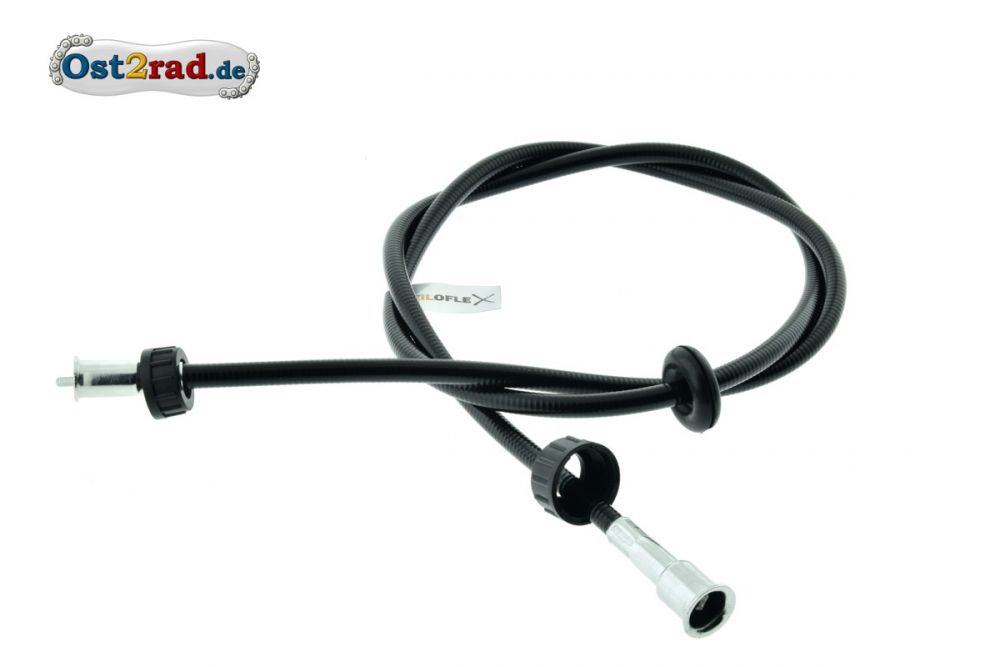 Speedometer cable MZ RT 125 / 1, / 2 / 3 black Speedometer cable MZ RT 125 / 1, / 2 / 3 black