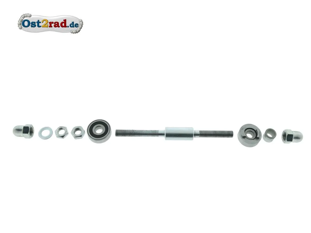 Umbausatz für Simson SR2, Achse vorn für alten Nabentachoantrieb 10mm Umbausatz für Simson SR2, Achse vorn für alten Nabentachoantrieb 10mm
