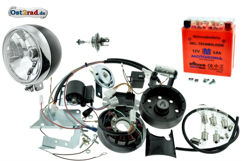 Vape 3 Zündung 12V H4 Halogen Klarglas-KUGEL-Scheinwerfer komplett, für Simson S50 S51 S53 Vape 3 Zündung 12V H4 Halogen Klarglas-KUGEL-Scheinwerfer komplett, für Simson S50 S51 S53