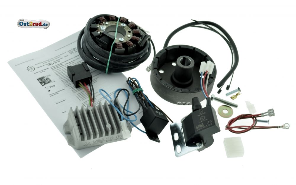 Elektronische Zündung Powerdynamo/Vape 12V Zündanlage für IWL Pitty Wiesel Troll Berlin Elektronische Zündung Powerdynamo/Vape 12V Zündanlage für IWL Pitty Wiesel Troll Berlin