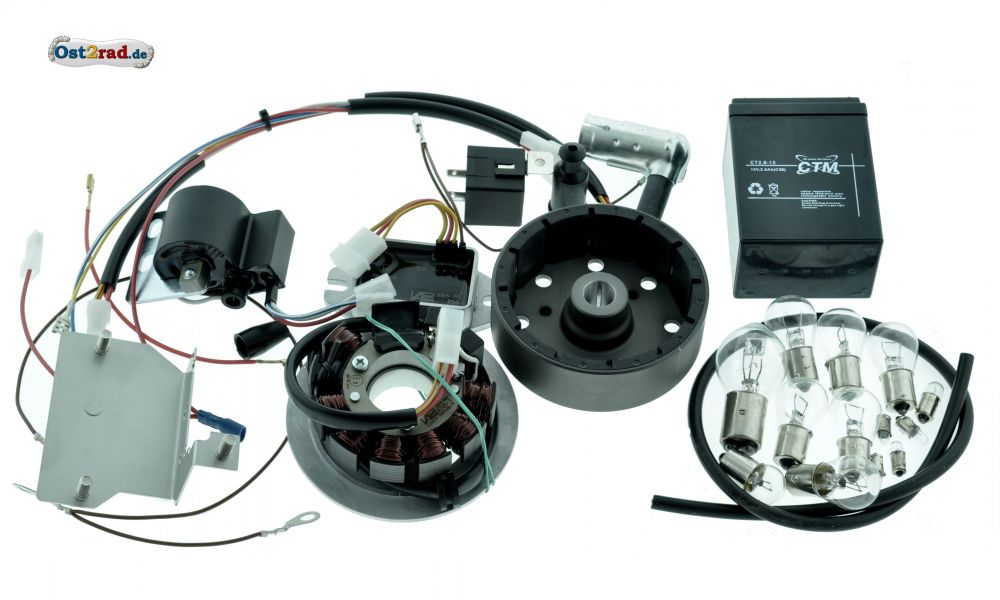 Vape 3 Zündung 12V Umrüstset passend für Simson SR50 SR80 komplett Vape 3 Zündung 12V Umrüstset passend für Simson SR50 SR80 komplett