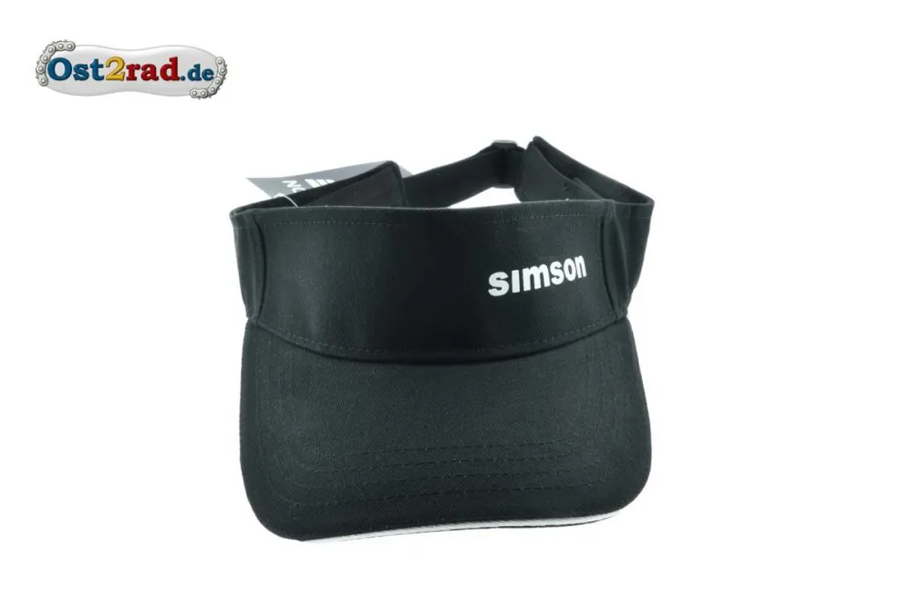 Visor Cap Sonnenhut schwarz Simson Visor Cap Sonnenhut schwarz Simson
