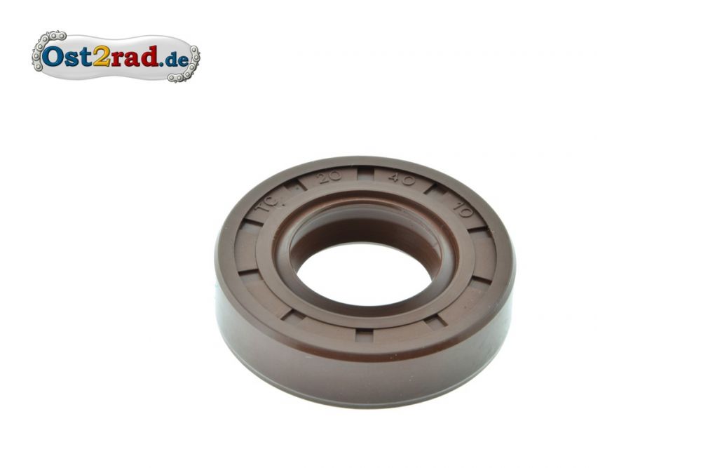 Wellendichtring 20x40x10 FKM braun