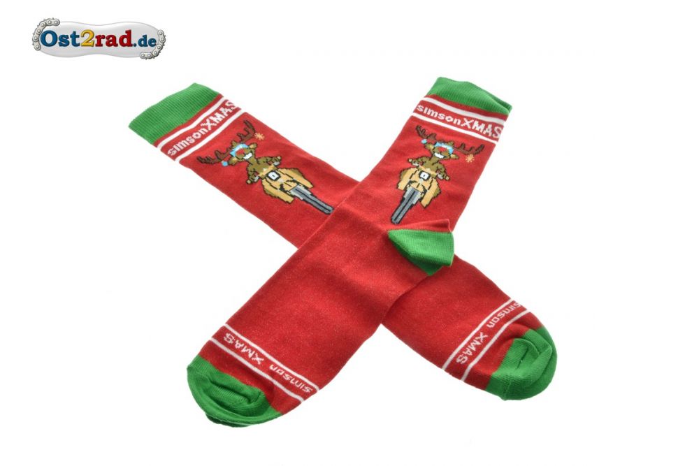X-Mas Socken Rentier Simson Größe 35-38 X-Mas Socken Rentier Simson Größe 35-38