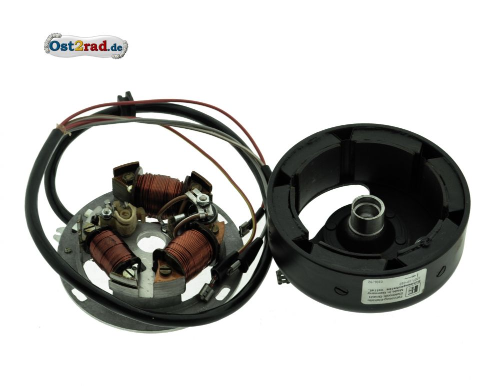 SET Schwungscheibe und Grundplatte Unterbrecher 12V 35/35 W Bilux SR50 S51 SET Schwungscheibe und Grundplatte Unterbrecher 12V 35/35 W Bilux SR50 S51