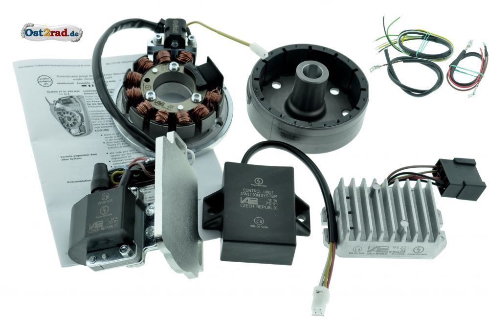 Elektronische Zündung Powerdynamo/Vape 12V Zündanlage pass. für AWO S/T