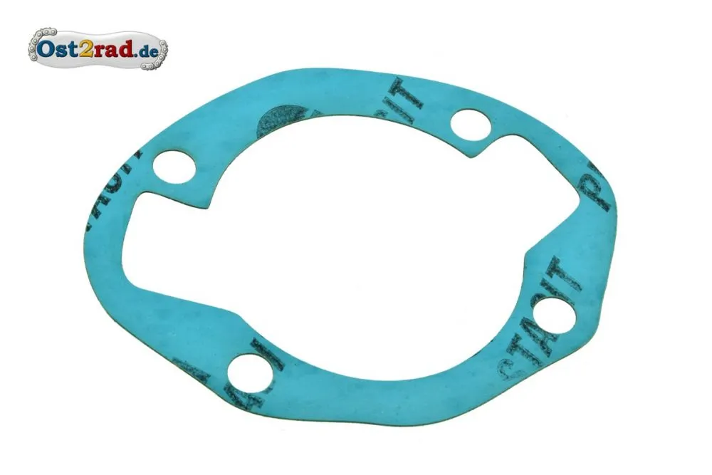 Zylinder Fußdichtung für alle MZ 250 ccm 4 Gang Motoren TS250 , ES250 , ETS250 und ES175 Plastasit blau