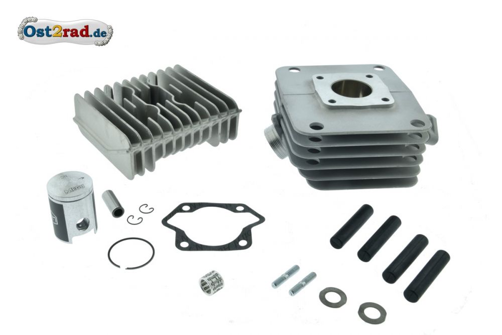Zylinder SET mit Megu Kopf + Kolben Alu-NPC beschichtet 50ccm MS50 Zylinder SET mit Megu Kopf + Kolben Alu-NPC beschichtet 50ccm MS50