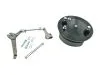 Duplex Bremsschild, Bremsankerplatte HINTEN SCHWARZ S51 S50 KR51/2