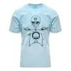 T-Shirt SIMSON Schwalbe Kumpel hellblau