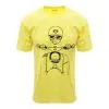 T-Shirt SIMSON Schwalbe Kumpel hellgelb