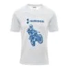 T-Shirt SIMSON Cross Fahrer weiss